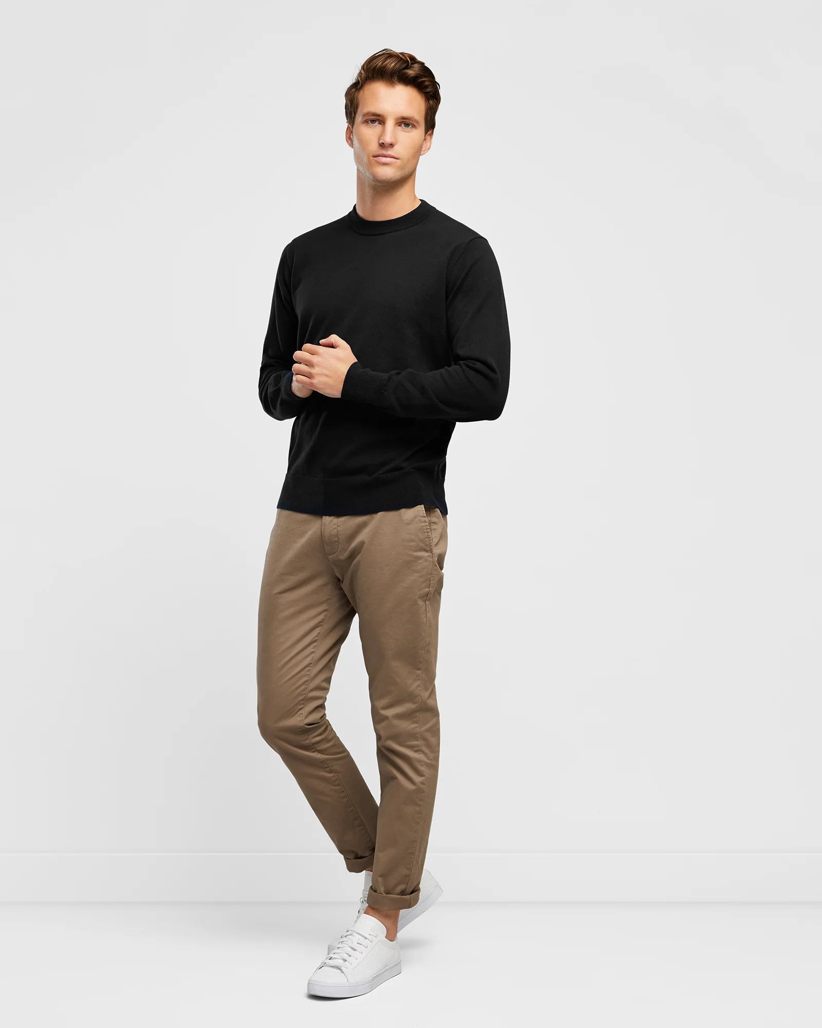 COTTON CREW KNIT - Image 3
