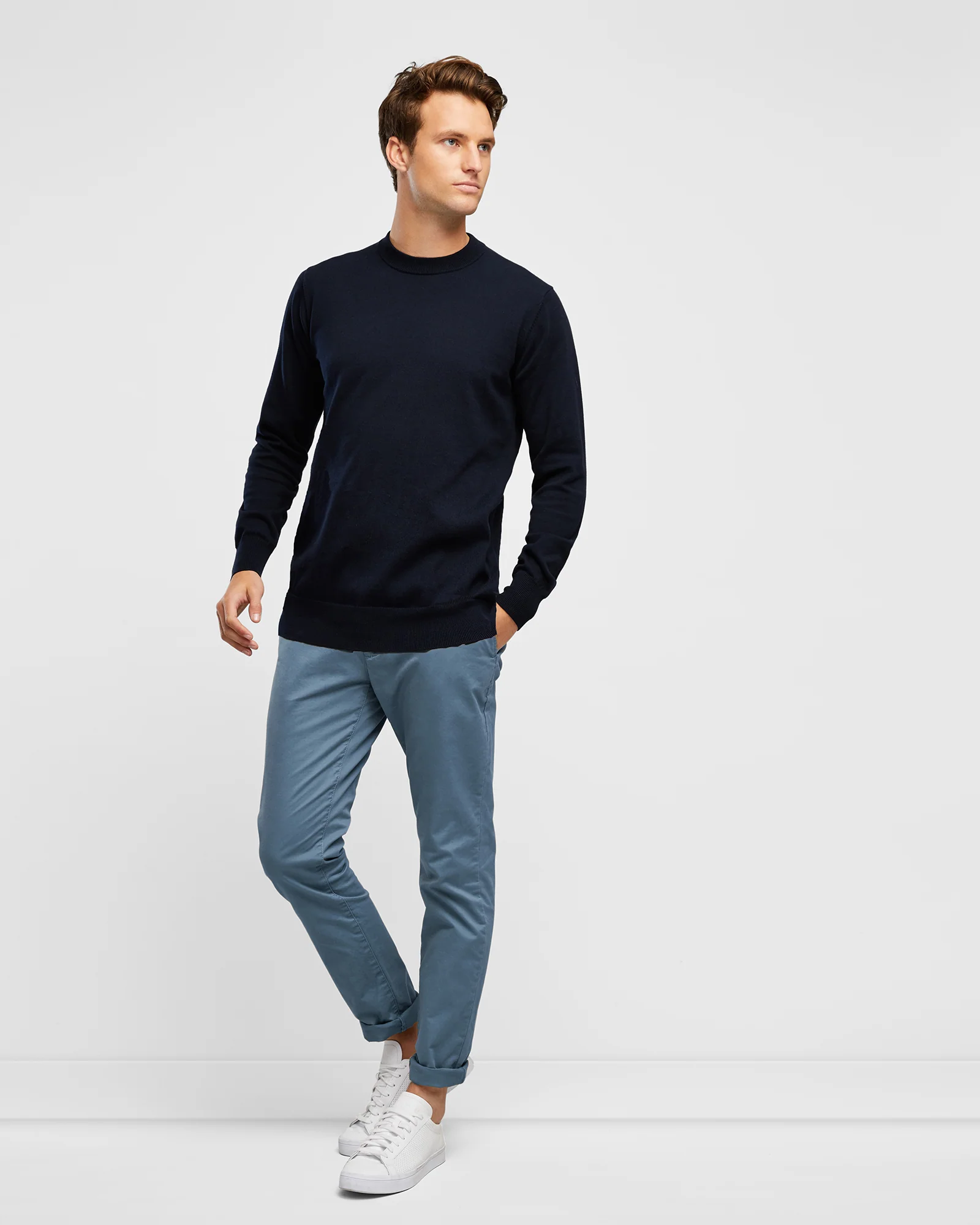 COTTON CREW KNIT - Image 3