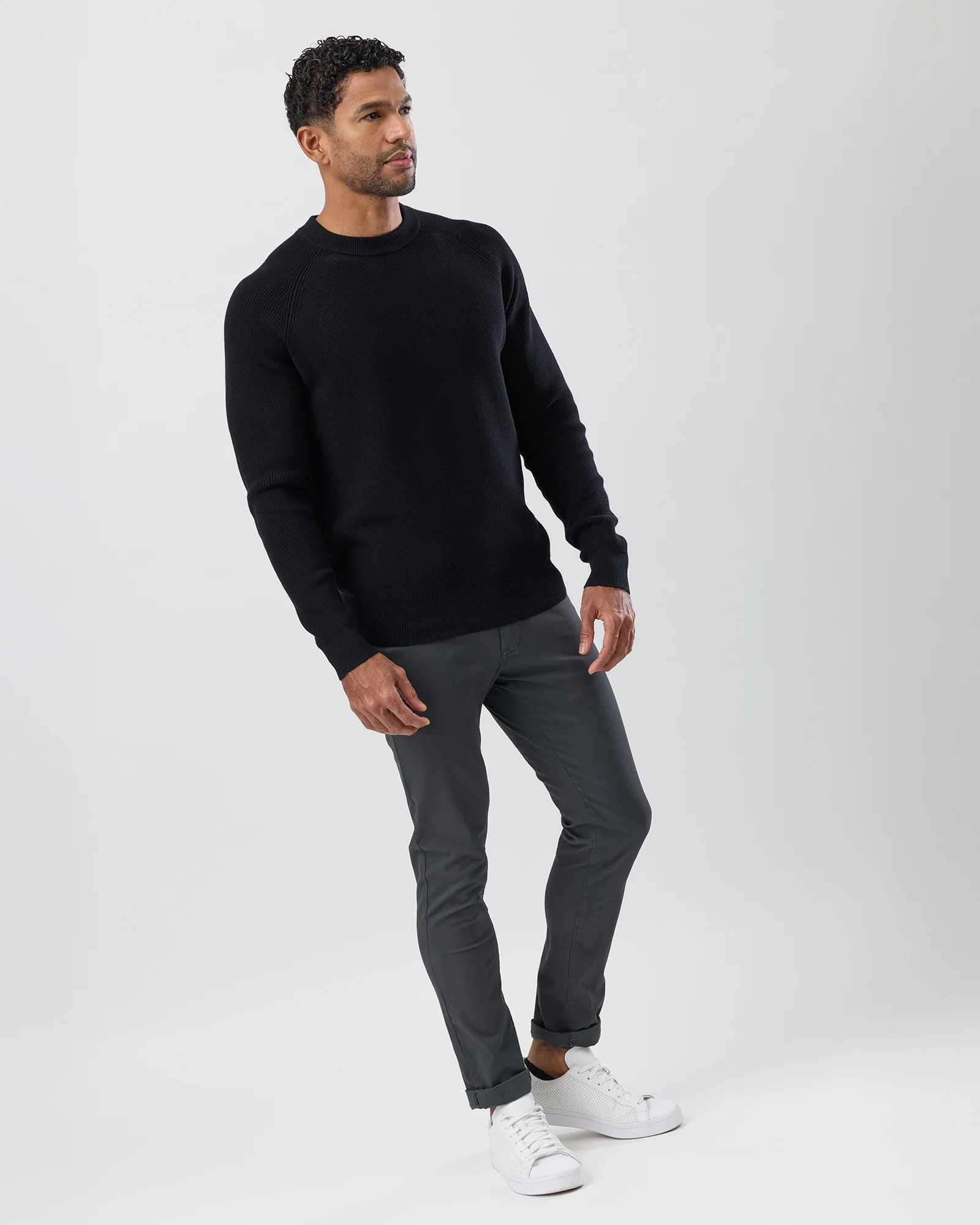 FISHERMAN'S RIB COTTON KNIT - Image 4