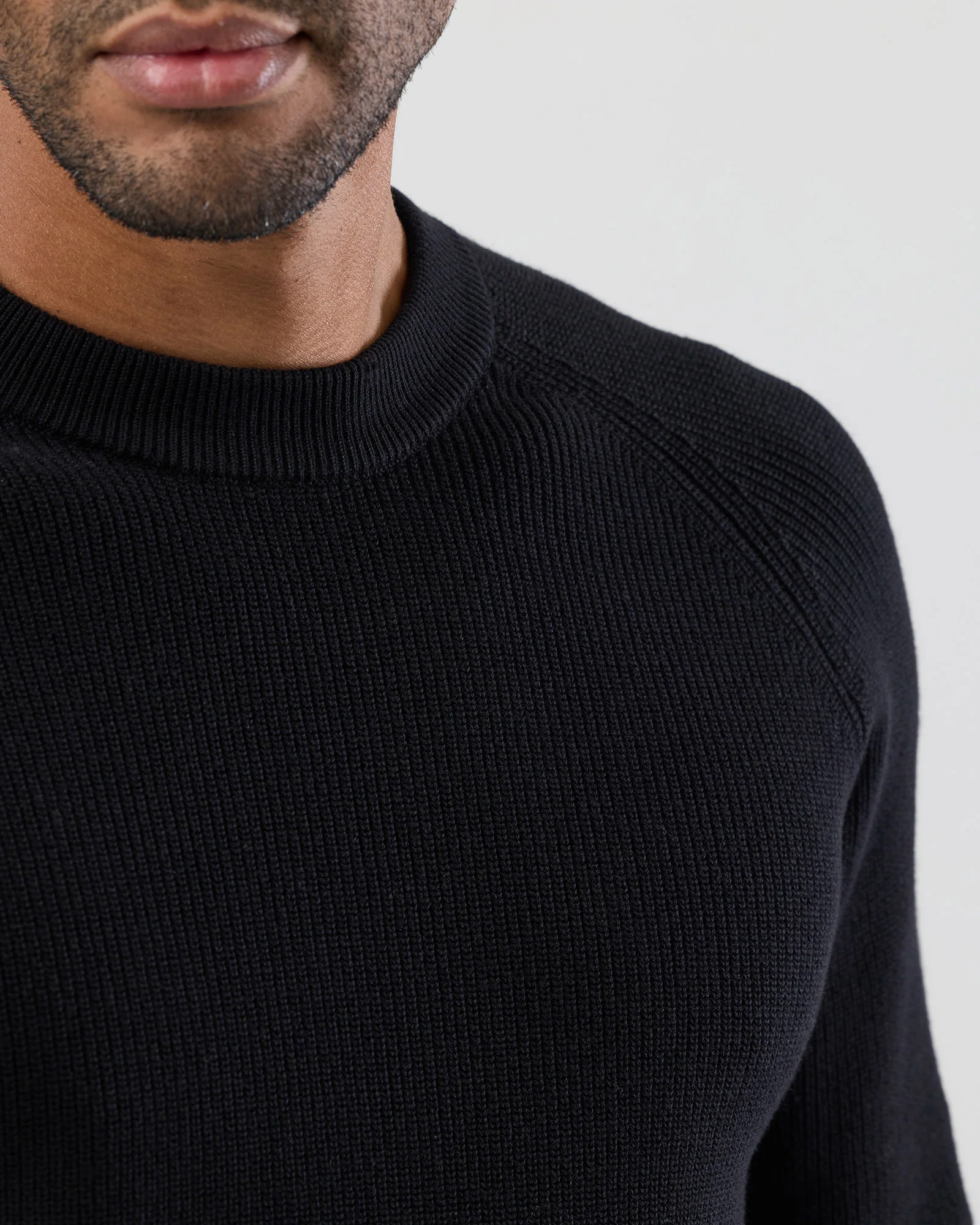 FISHERMAN'S RIB COTTON KNIT - Image 5