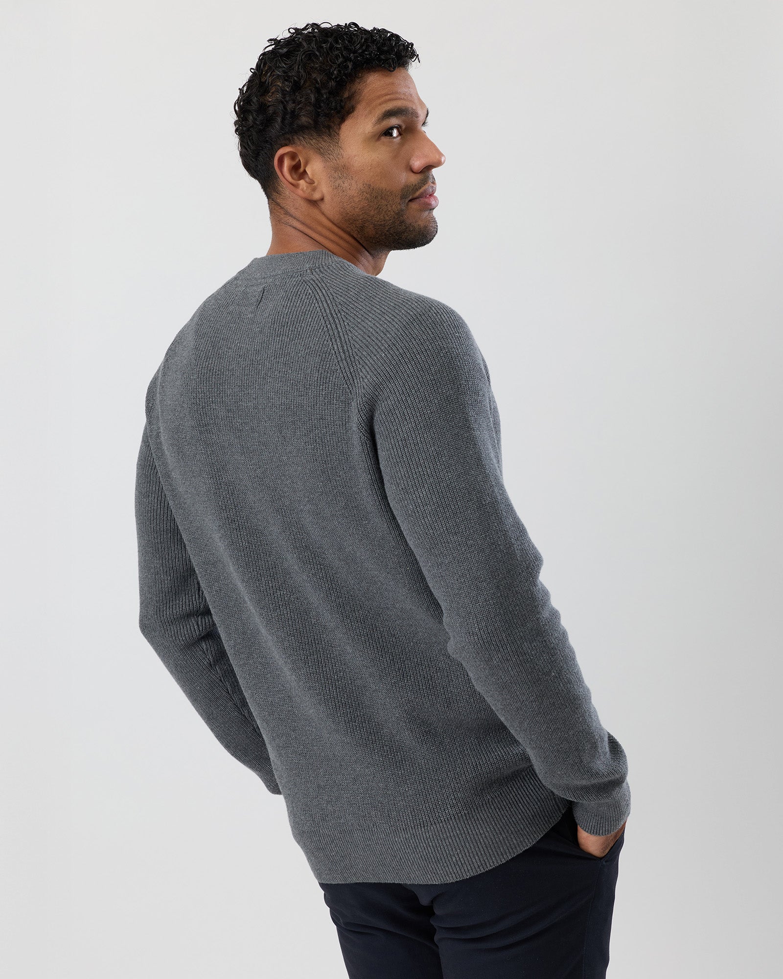 FISHERMAN'S RIB COTTON KNIT - Image 4