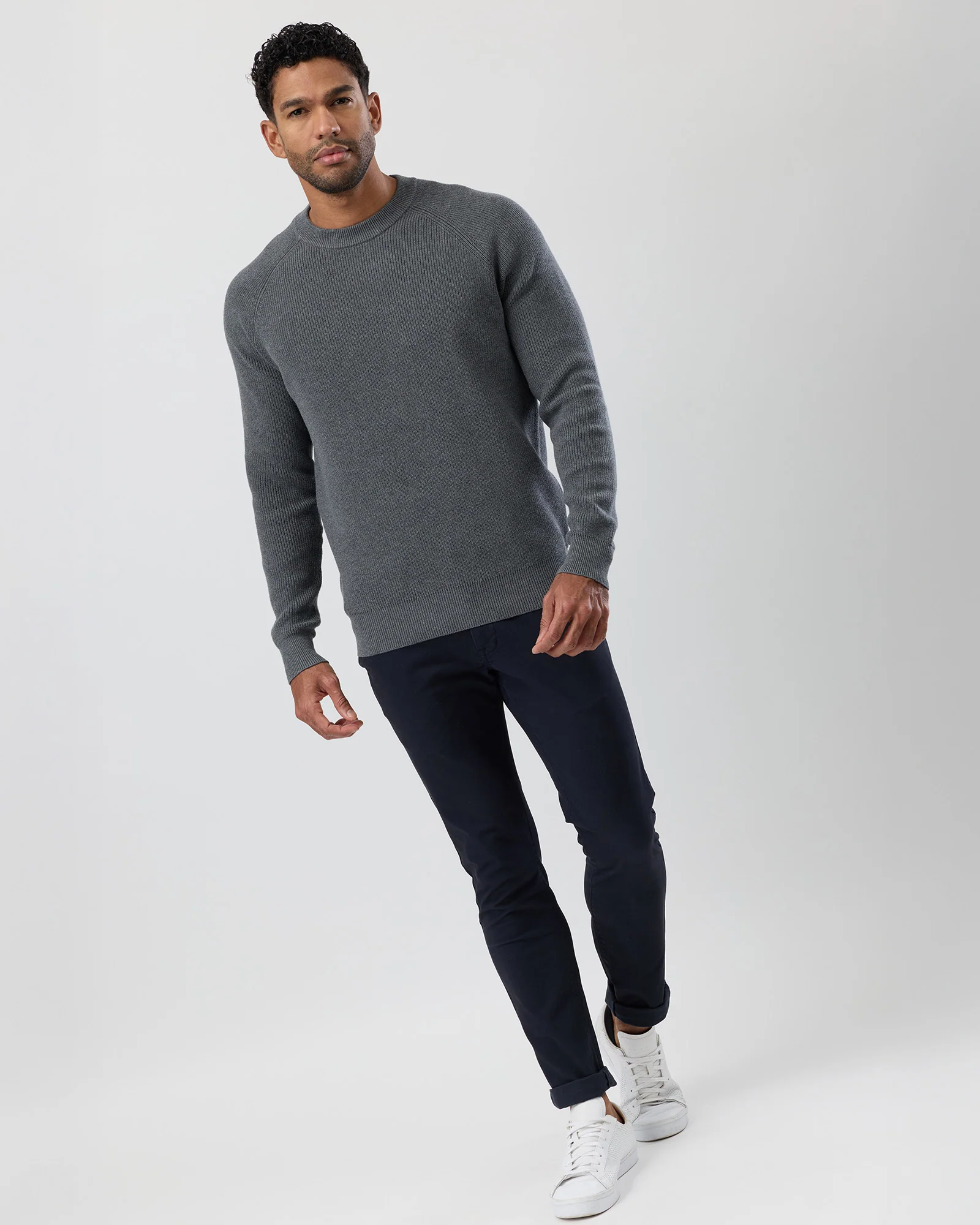 FISHERMAN'S RIB COTTON KNIT - Image 5