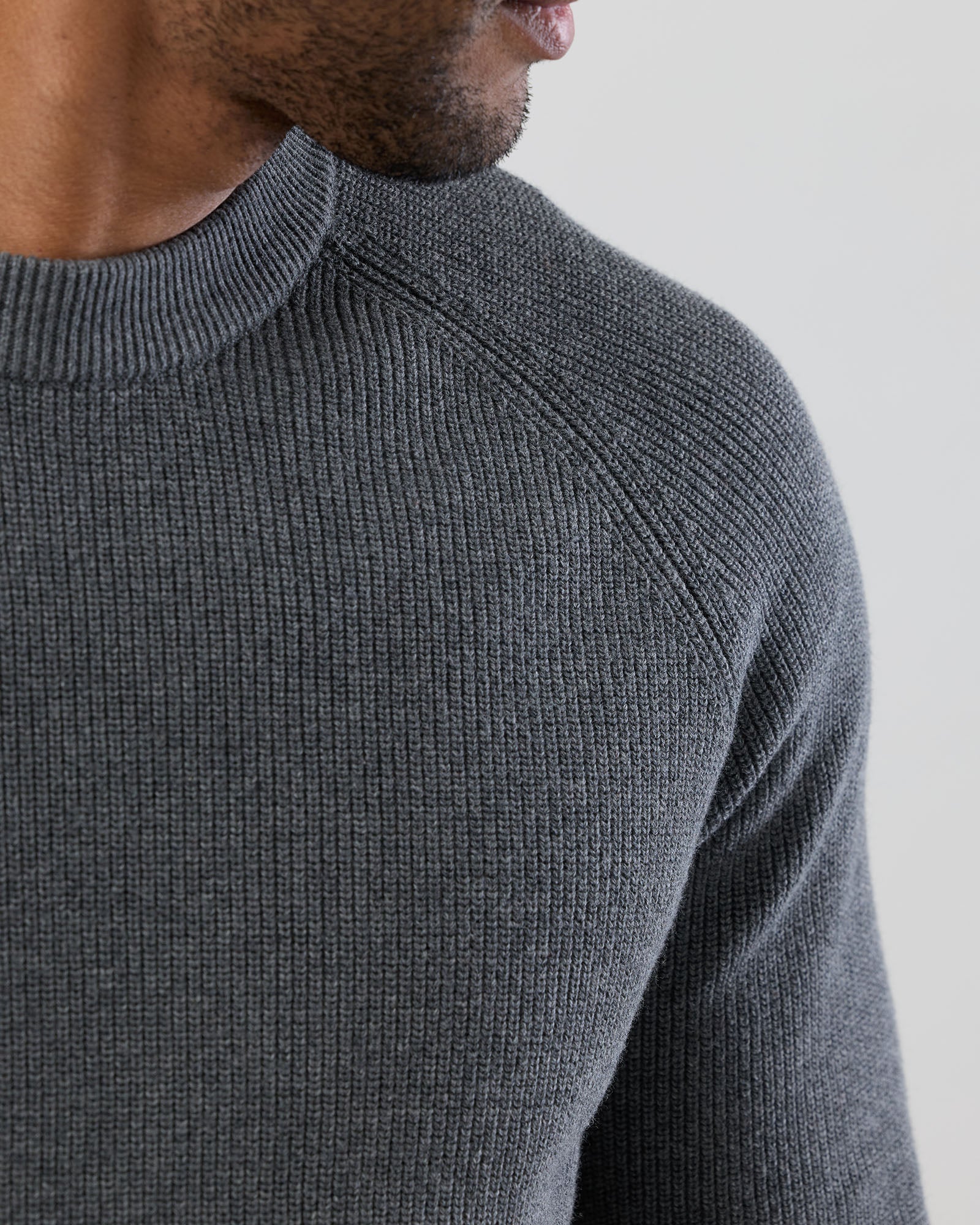 FISHERMAN'S RIB COTTON KNIT - Image 7