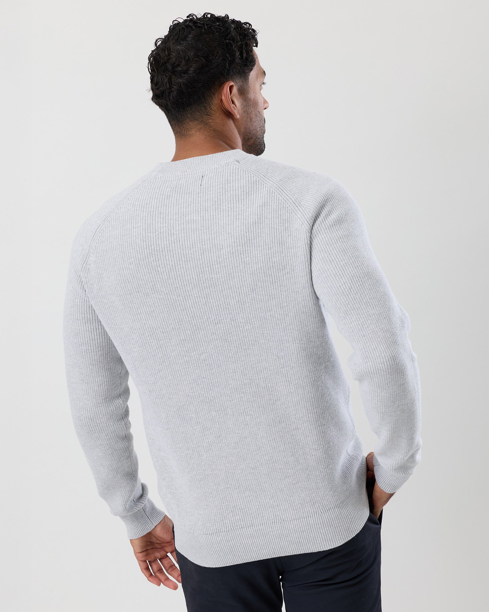 FISHERMAN'S RIB COTTON KNIT - Image 4