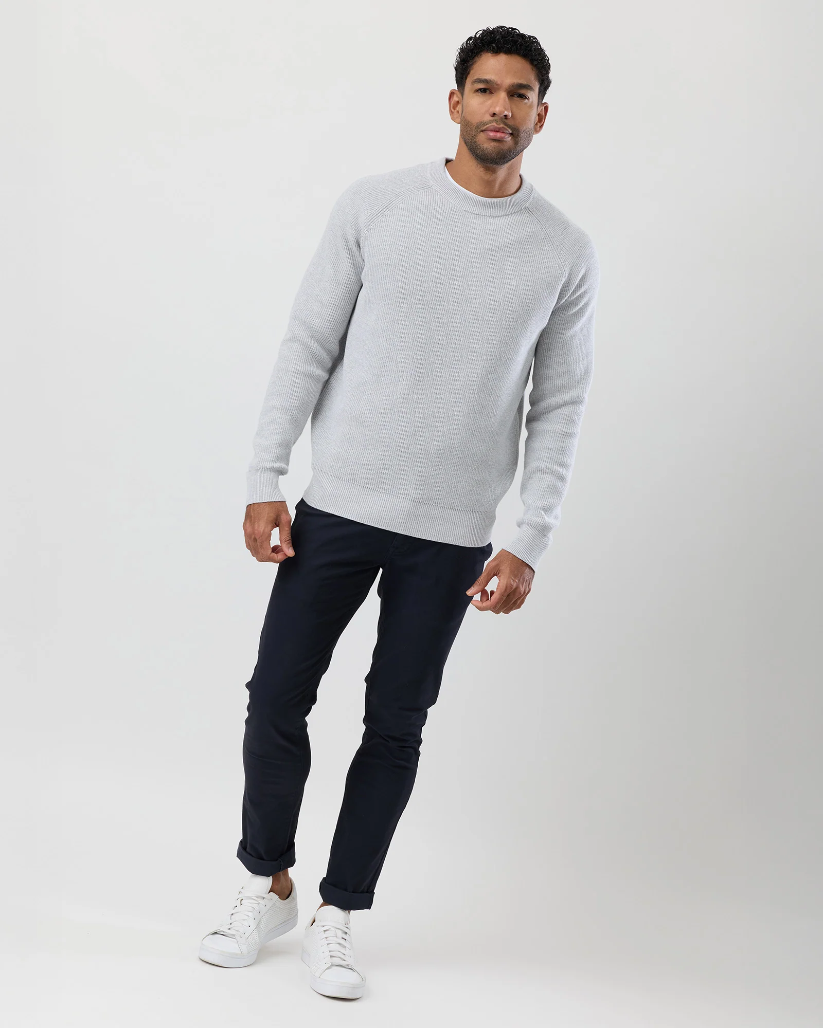 FISHERMAN'S RIB COTTON KNIT - Image 5