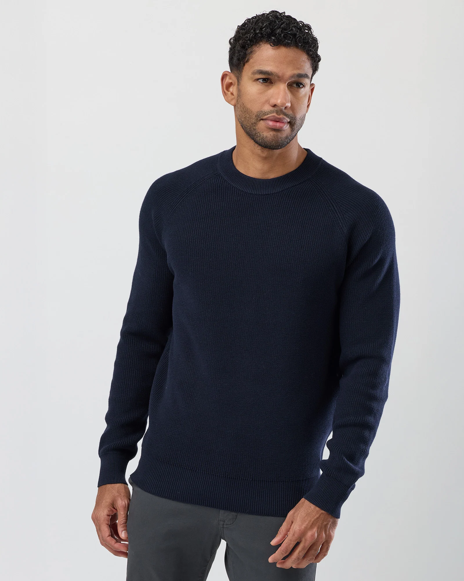 FISHERMAN'S RIB COTTON KNIT - Image 3
