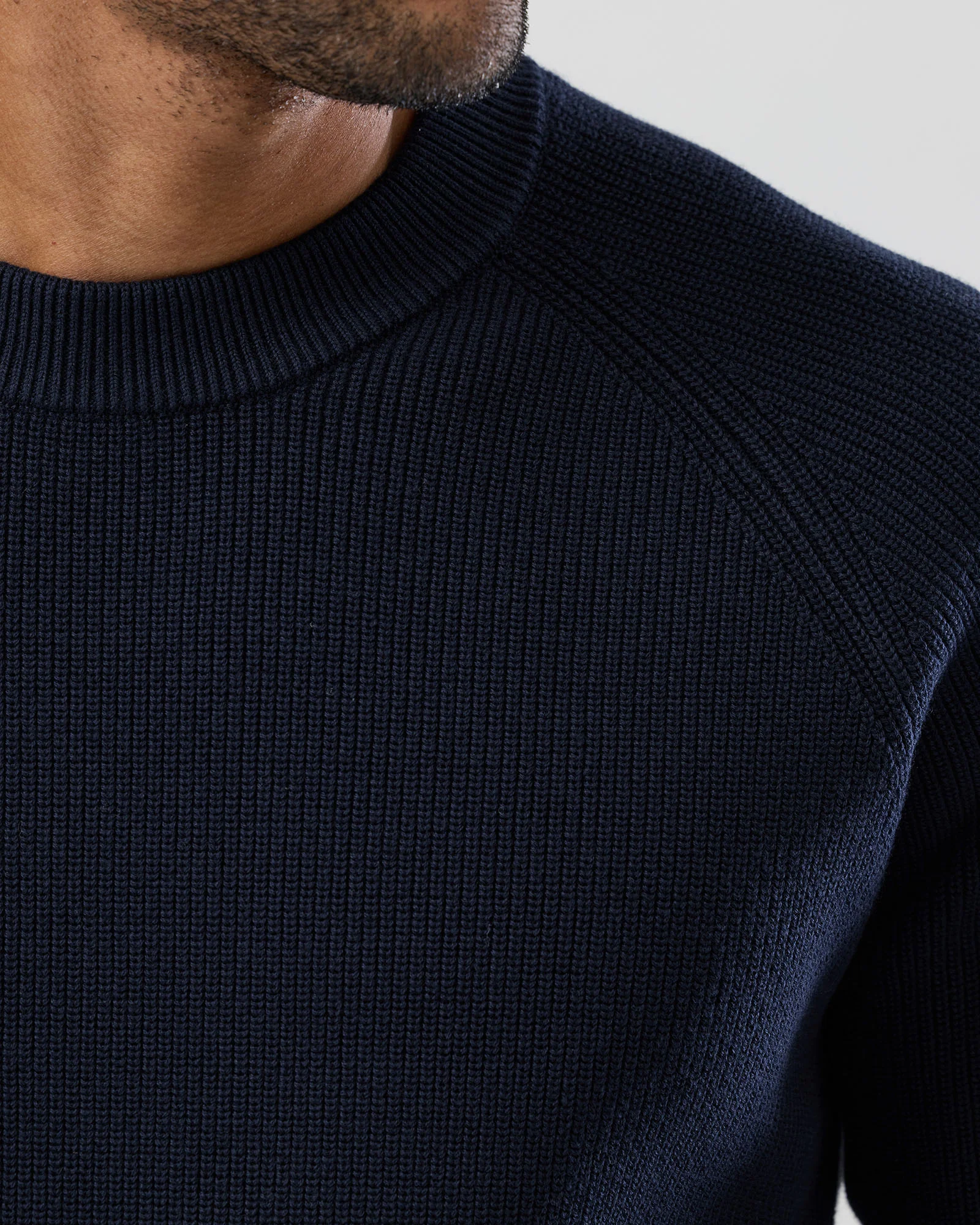 FISHERMAN'S RIB COTTON KNIT - Image 6