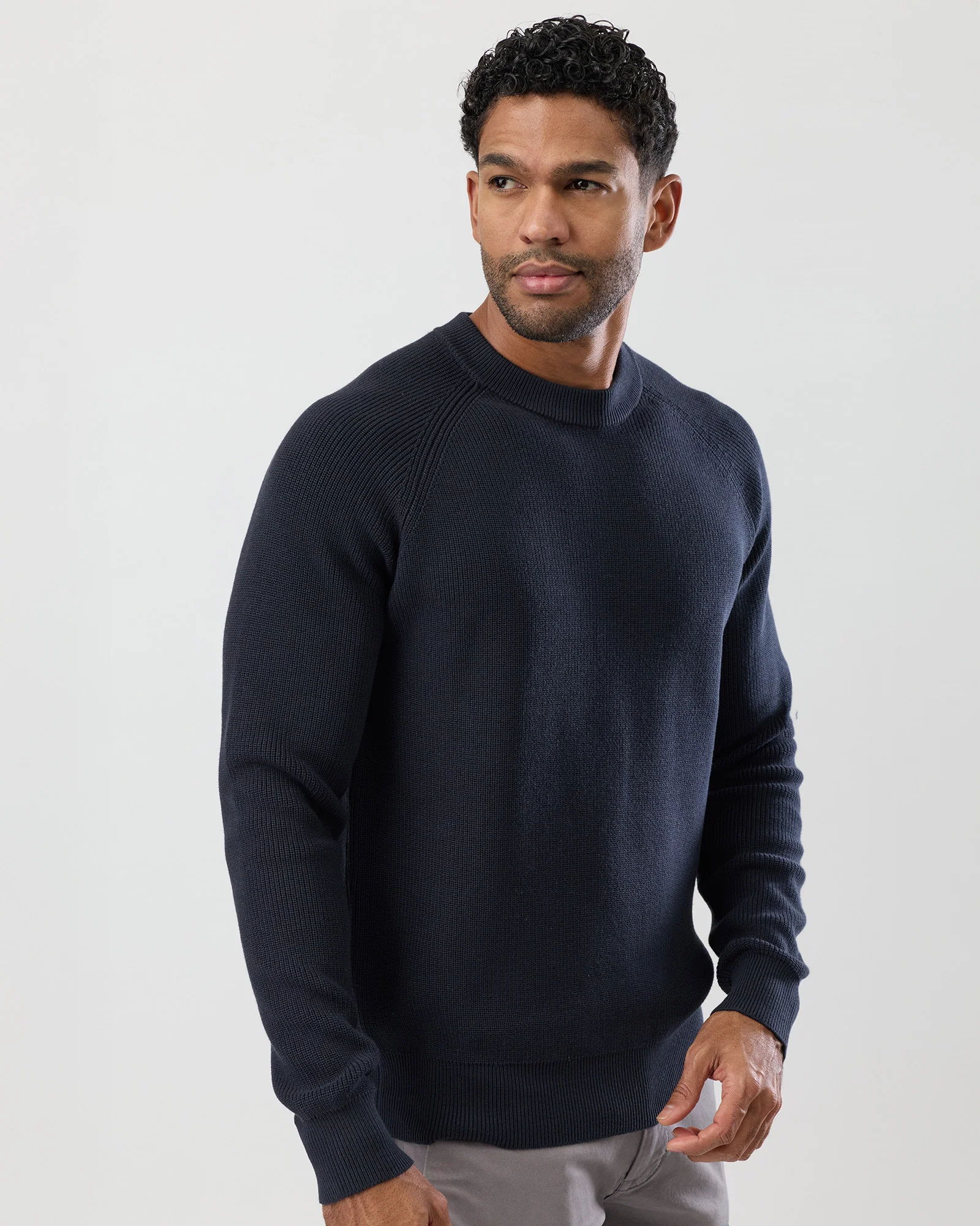 FISHERMAN'S RIB COTTON KNIT - Image 4