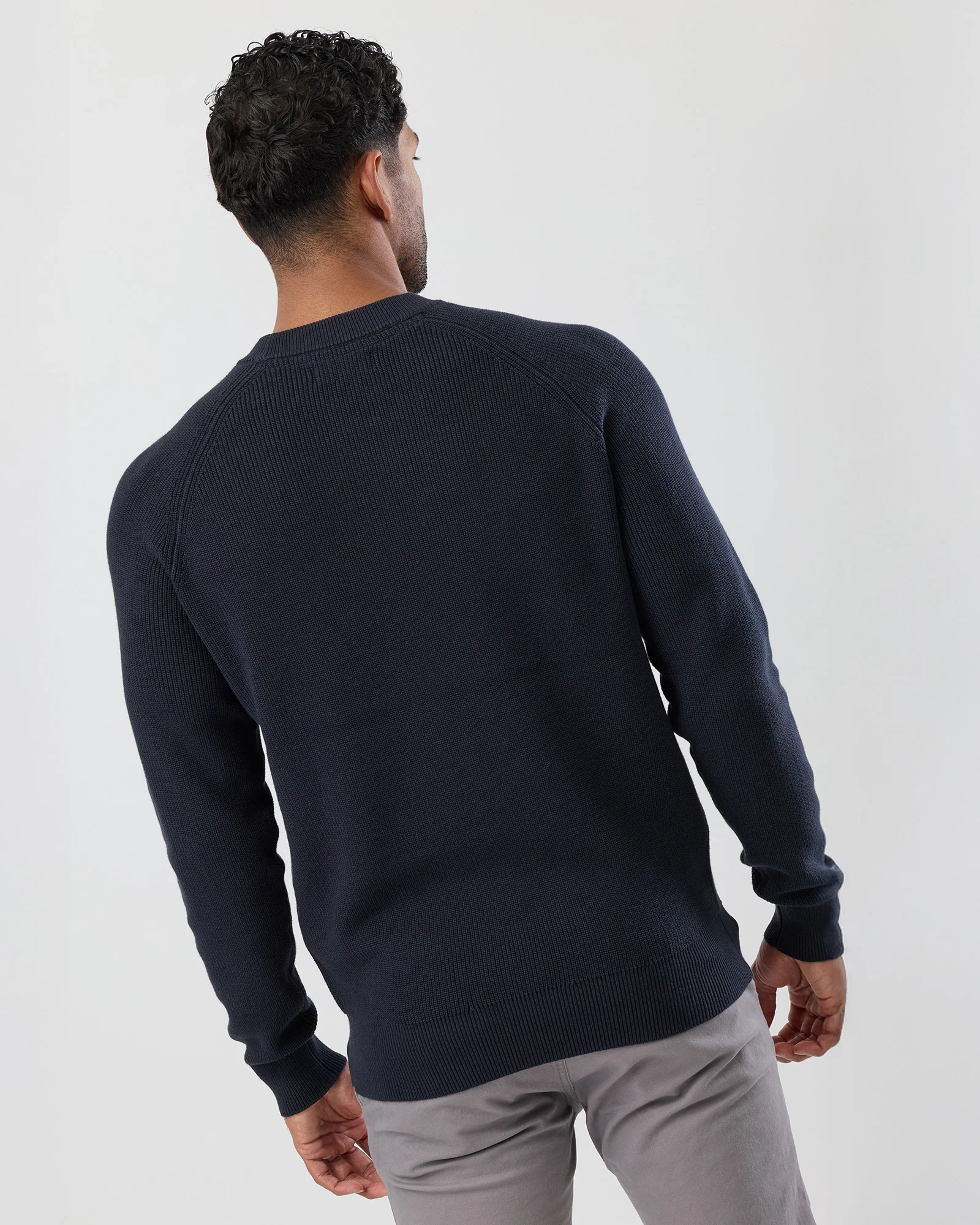 FISHERMAN'S RIB COTTON KNIT - Image 5