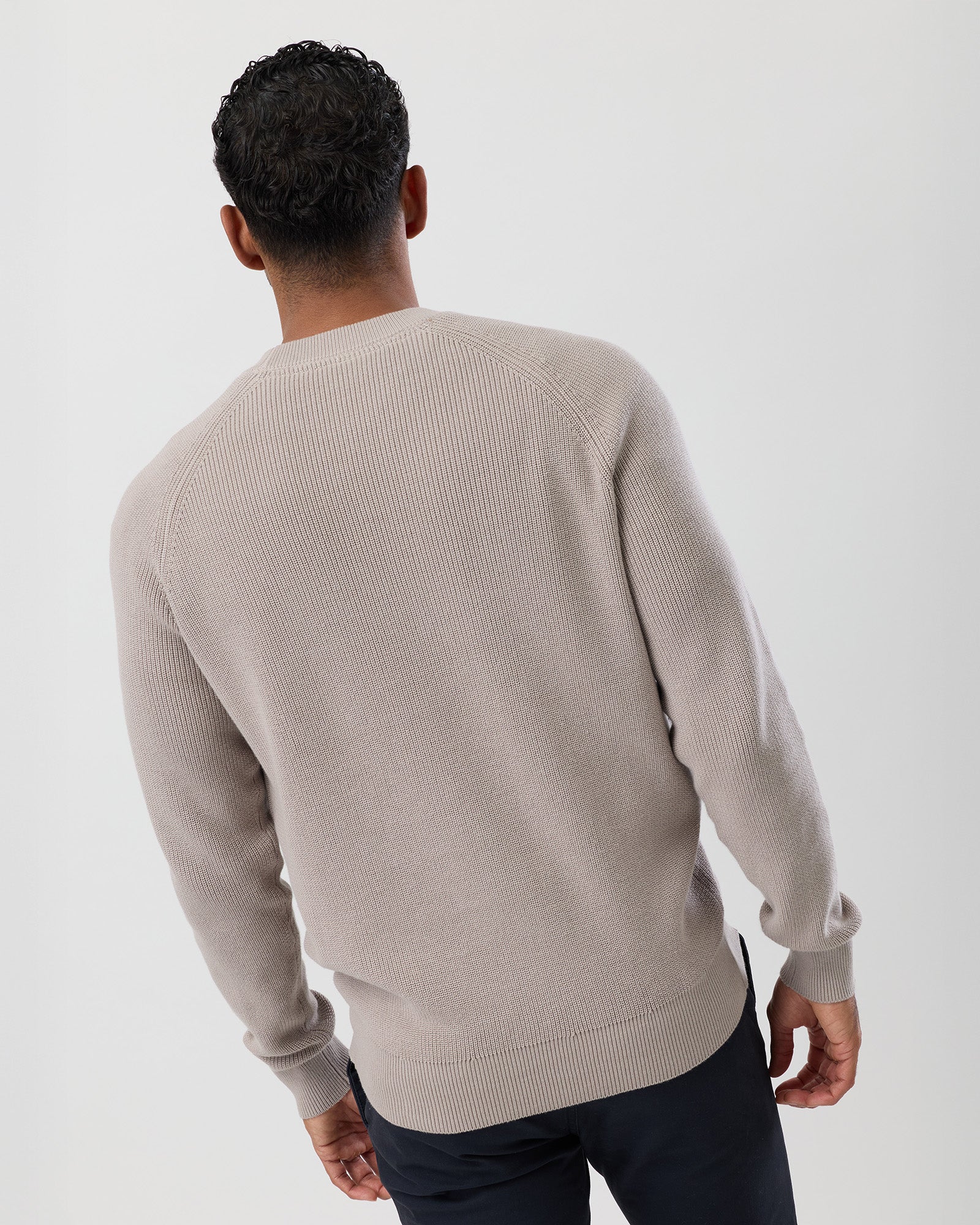 FISHERMAN'S RIB COTTON KNIT - Image 3