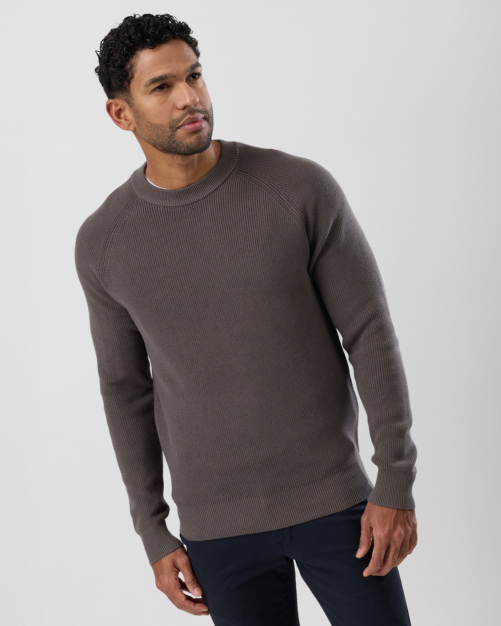 FISHERMAN'S RIB COTTON KNIT - Image 3