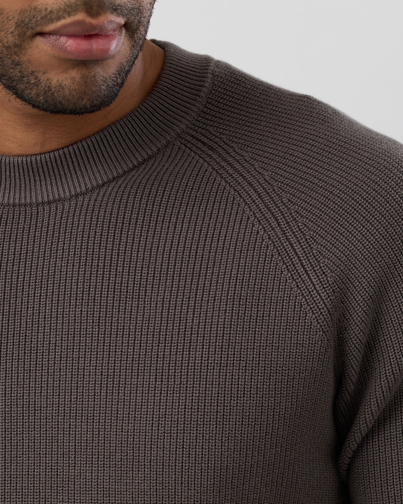 FISHERMAN'S RIB COTTON KNIT - Image 6
