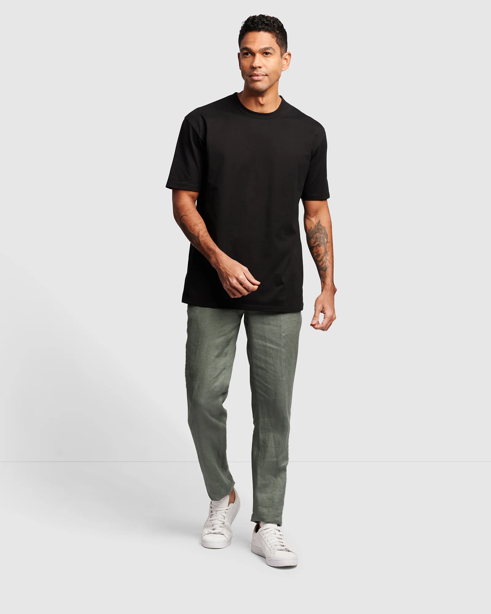 OVERSIZED HEAVYWEIGHT CREW TEE - Image 5