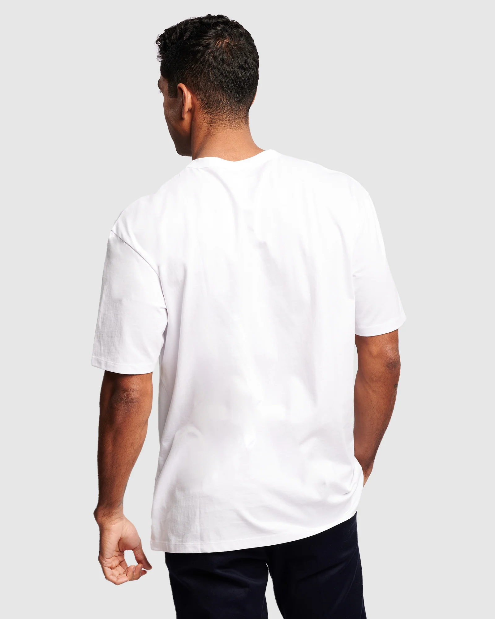 OVERSIZED HEAVYWEIGHT CREW TEE - Image 3