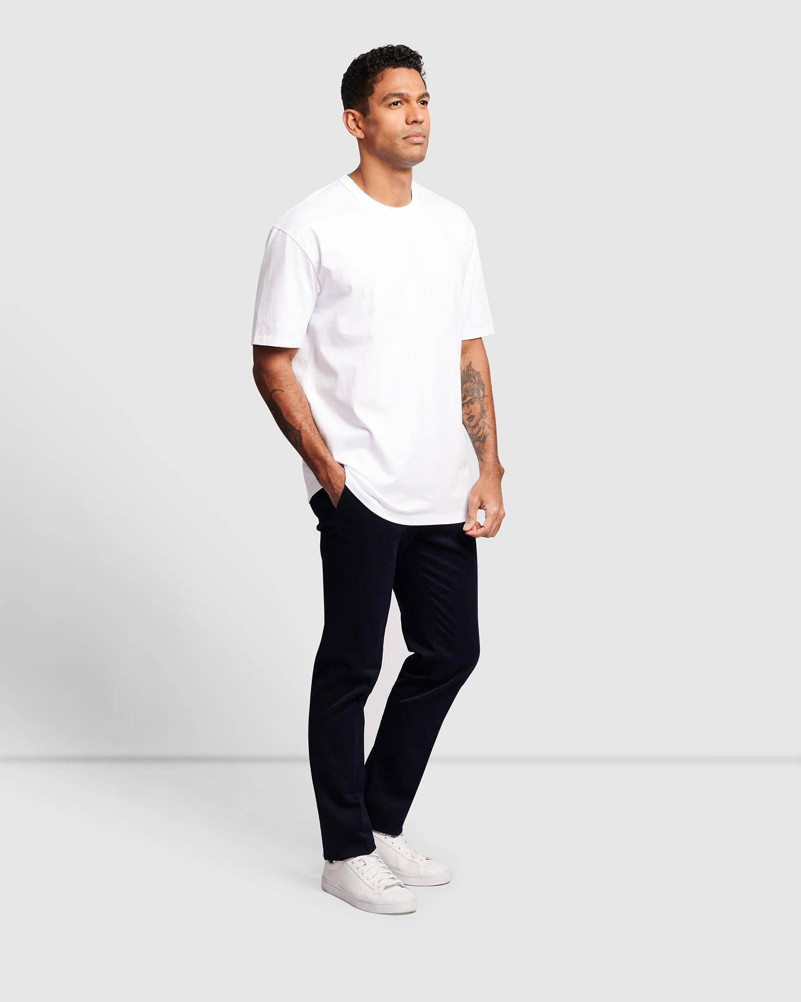 OVERSIZED HEAVYWEIGHT CREW TEE - Image 5