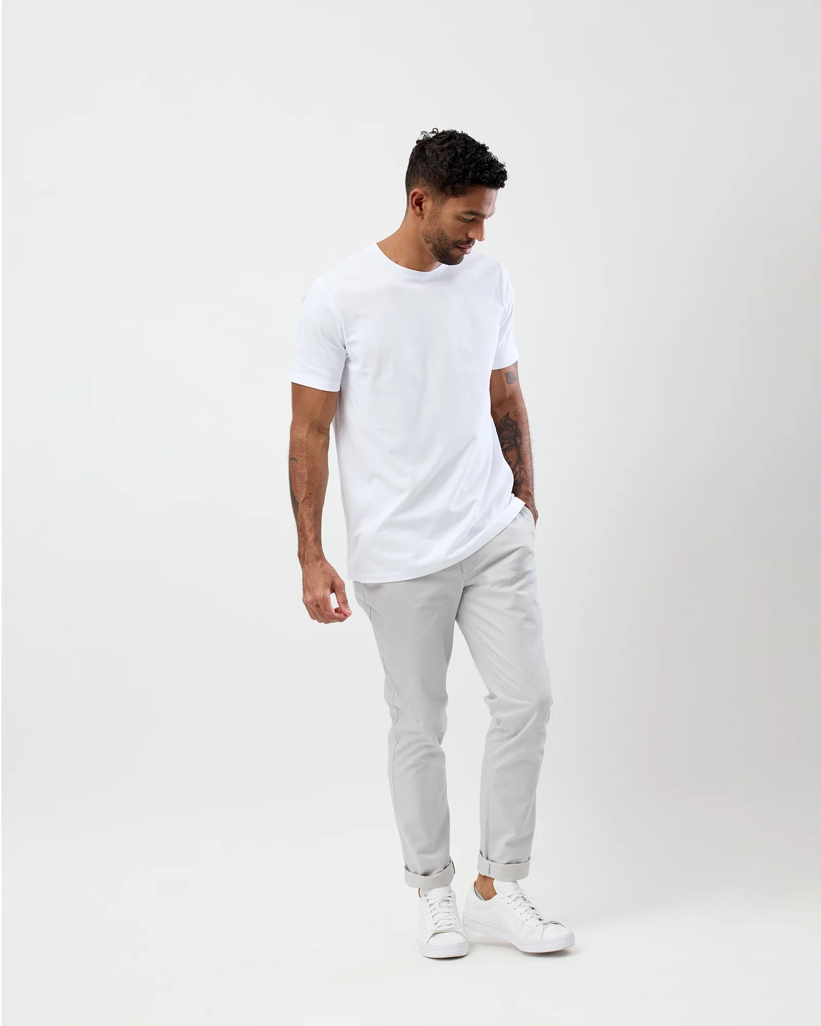 SLIM STRETCH CHINOS - Image 3