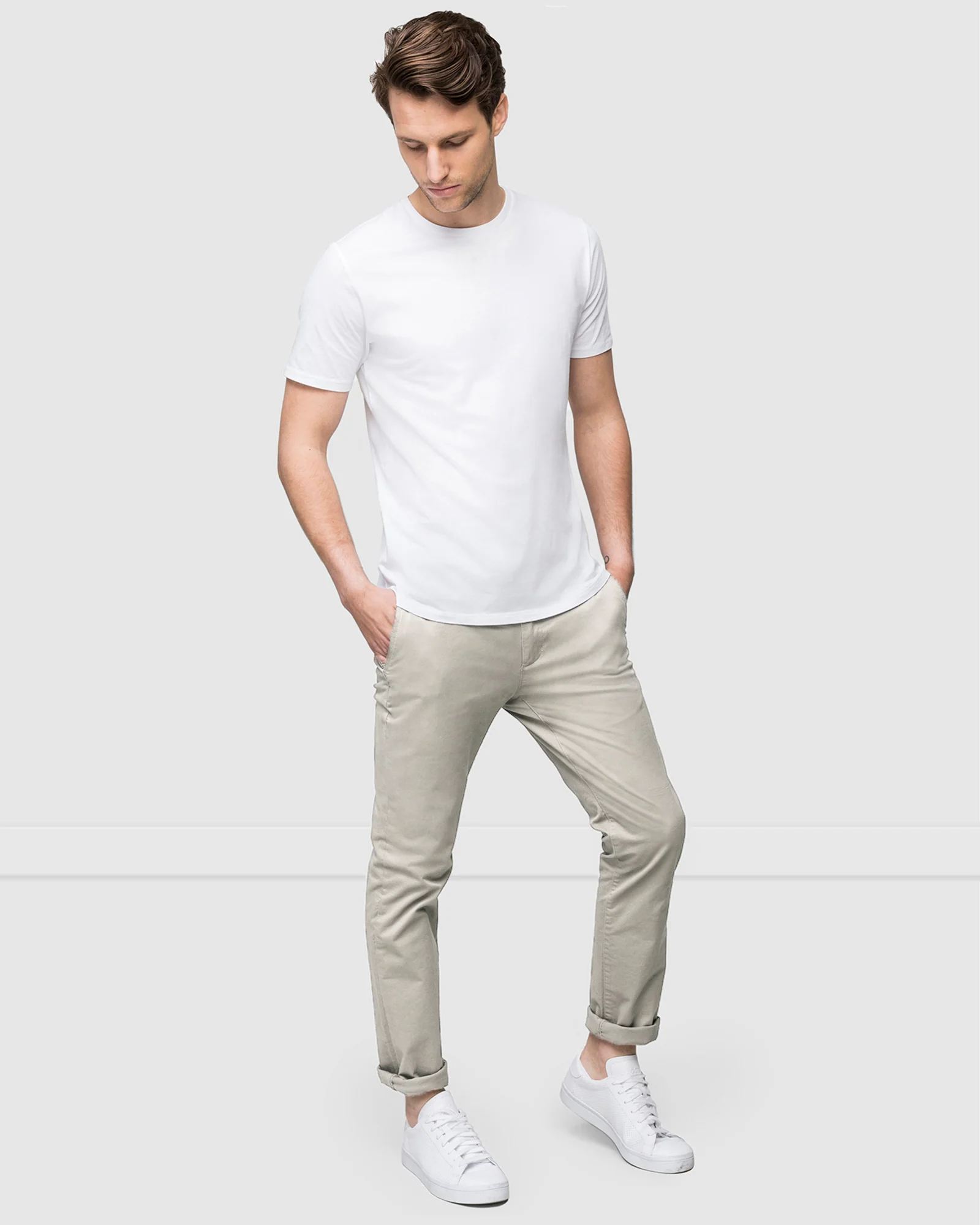 SLIM STRETCH CHINOS - Image 3