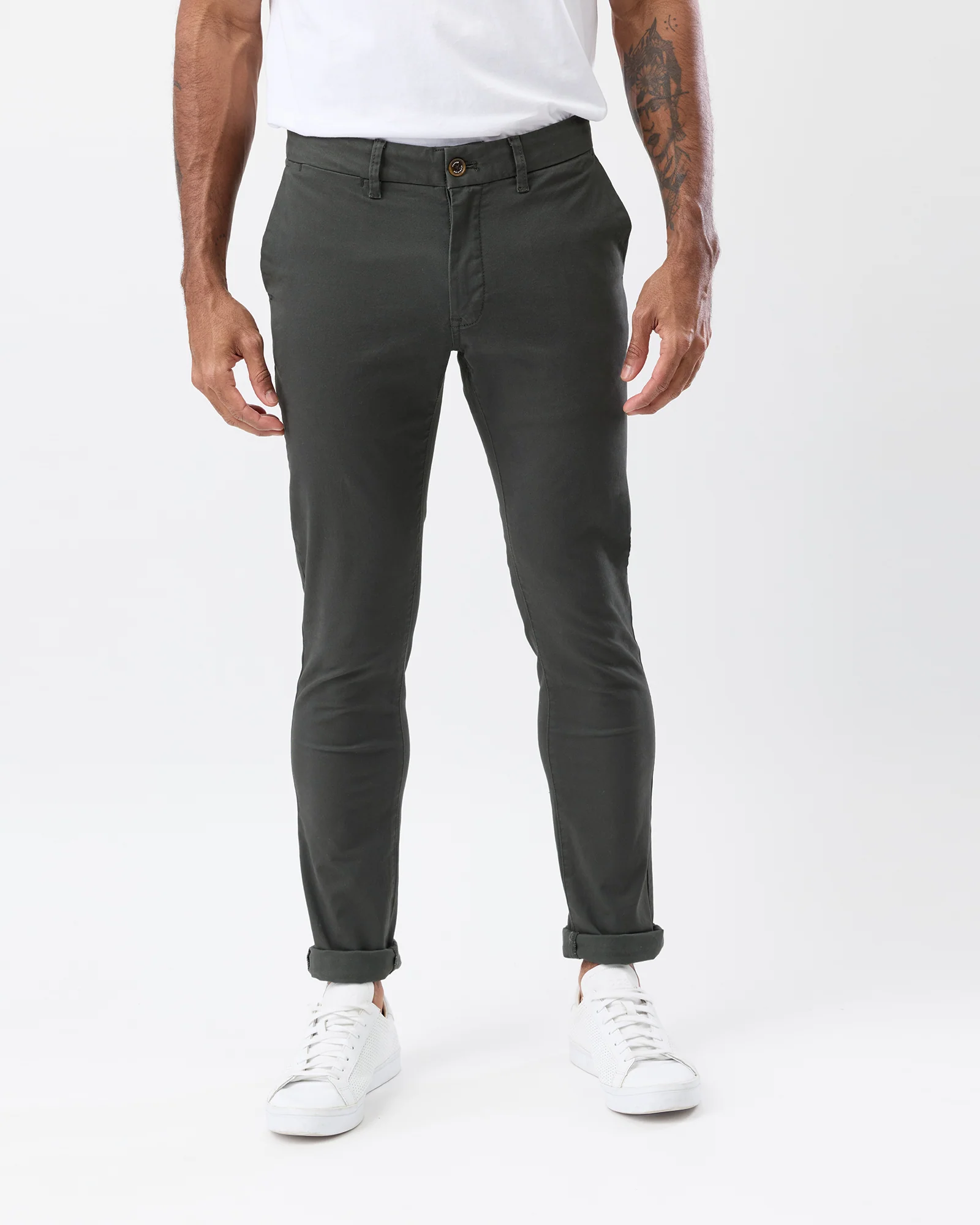 SLIM STRETCH CHINOS - Image 4